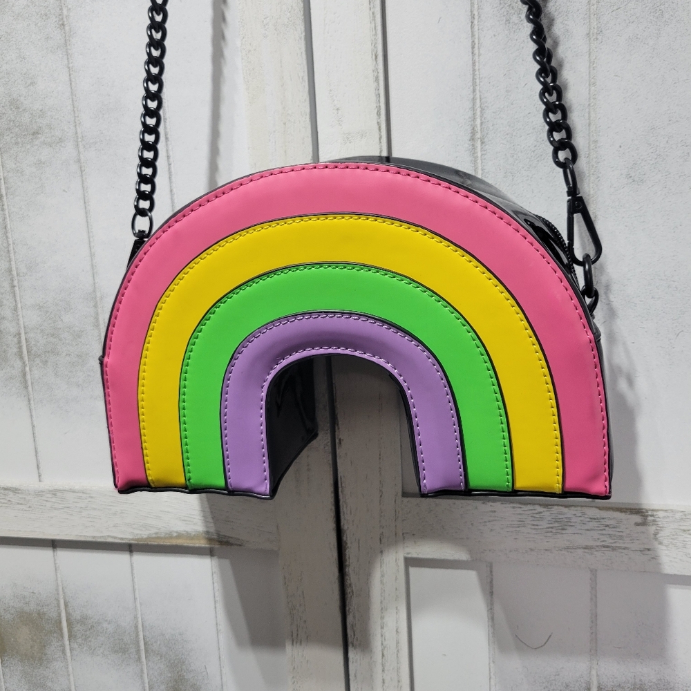 Killstar Fantasy Rainbow Crossbody Handbag - Picture 8 of 10